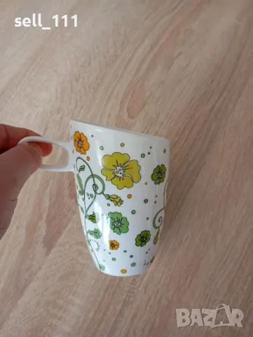 Чаша за кафе и чай с асиметрична горна част, снимка 2 - Чаши - 49770781