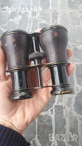 Стар биноъл с Калъф, снимка 11 - Антикварни и старинни предмети - 53375861