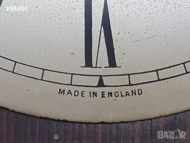 Часовник будилник британски каминен EMPIRE, снимка 5 - Антикварни и старинни предмети - 53419503