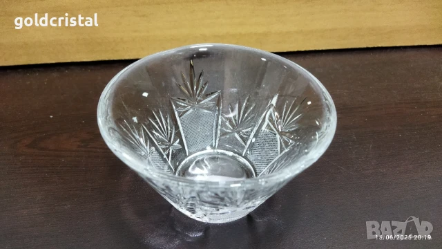 кристална ледарка купичка за лед 