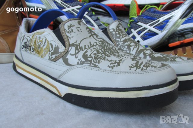 MEMPHIS® one original COURT FORCE, N- 45- 46, мъжки полу кецове BIG BOY , естествена кожа, снимка 8 - Кецове - 28548761