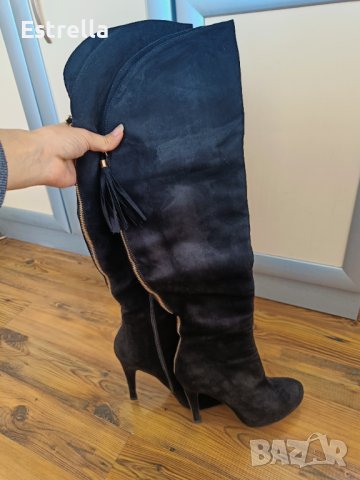 Страхотни високи ботуши , снимка 6 - Дамски ботуши - 43167071