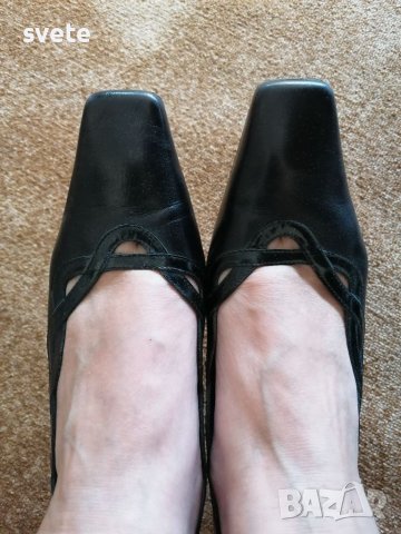 Сандали Vero Cuoio черни , снимка 8 - Дамски елегантни обувки - 37476575
