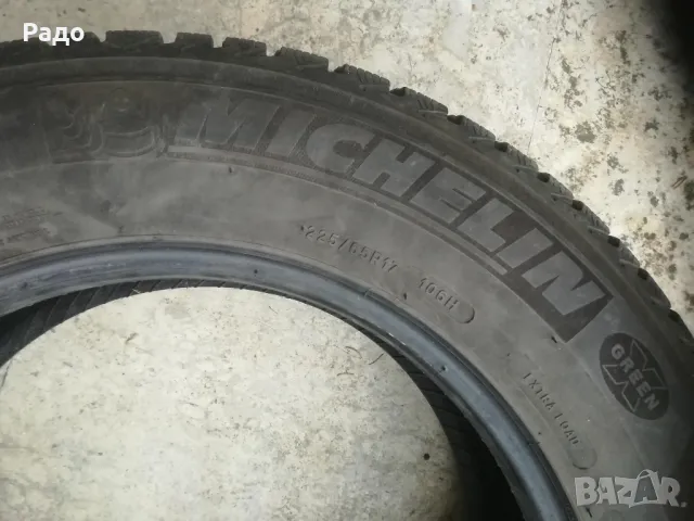 Продавам 4 бр. зимни гуми MICHELIN LATITUDE ALPINL LA2 GRNX 225/65 R17 106H XL SUV, снимка 3 - Гуми и джанти - 45904726