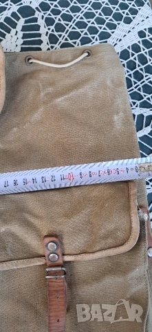 Стара туристическа раница , снимка 10 - Антикварни и старинни предмети - 50503446