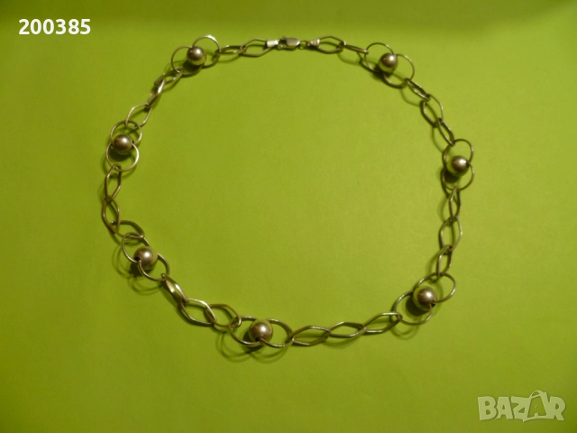 Масивно сребърно колие, снимка 7 - Колиета, медальони, синджири - 52671693