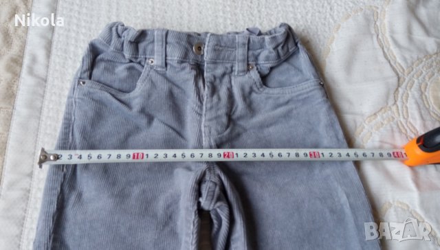 Детски кадифен панталон ( джинси) сив Hip & Hopps, снимка 11 - Детски панталони и дънки - 32437890