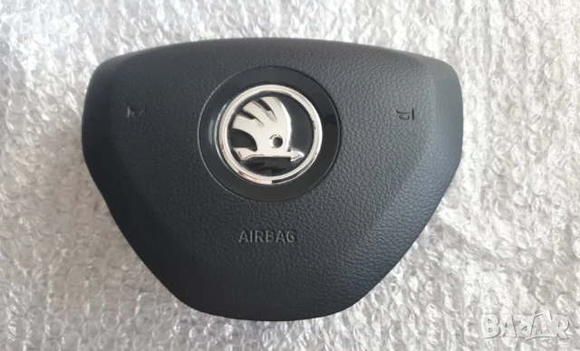 2019-Skoda Octavia Fabia Superb Kodiaq Rapid Шкода 2019- капачка за волан Airbag, снимка 1