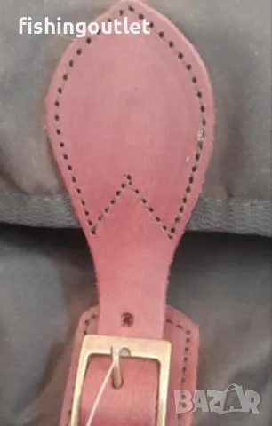 Раница за лов – мешка. Подсилен водоустойчив брезент и естествена кожа, снимка 2 - Оборудване и аксесоари за оръжия - 47685574