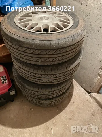 джанти с летни гуми 15 BBS VW, снимка 2 - Гуми и джанти - 48927863