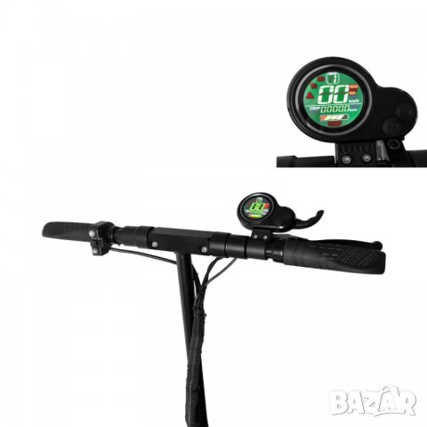 Електрическа тротинетка със седалка ТОП! 1000W Мощна голяма за възрастни, електрически скутер офроуд, снимка 8 - Скейтборд, ховърборд, уейвборд - 36643328