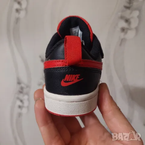 Nike Кожени кецове/ маратонки  Court Borough Low 2 номер 30 ,5-31, снимка 11 - Детски маратонки - 49550380