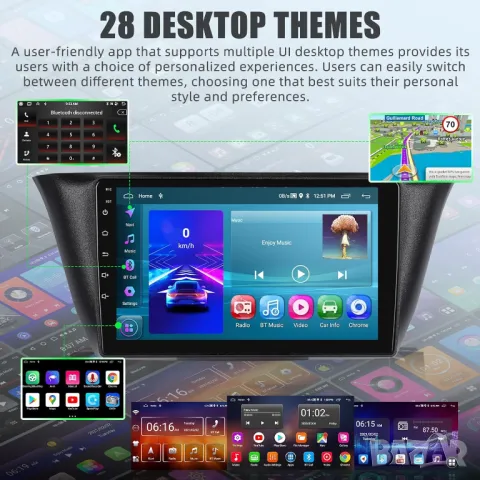 Мултимедия, Двоен дин, за IVECO, KLen RV, DAILY, Андроид, навигация, 2 Дин, плеър, с Android, бус, снимка 6 - Аксесоари и консумативи - 47447563