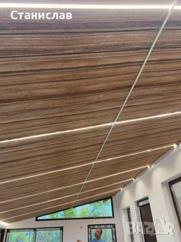 Стенен панел с модерна визия на дървена ламперия, снимка 3 - Облицовки - 53322159