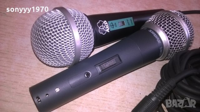 akg & shure profi mic-внос швеицария, снимка 3 - Микрофони - 27745450