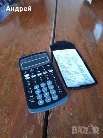 Калкулатор Texas Instrument BA II Plus, снимка 2 - Други ценни предмети - 53404440