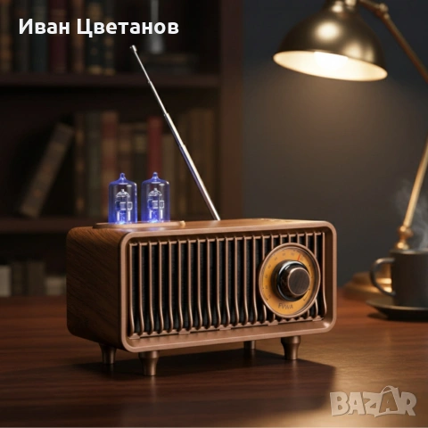 Bluetooth радио колонка AS19 - ретро стил и дизайн