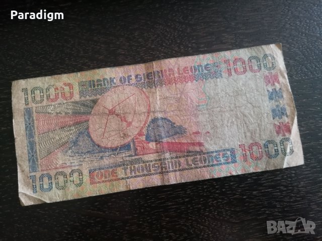 Банкнота - Сиера Леоне - 1000 леонес | 2002г., снимка 2 - Нумизматика и бонистика - 27101836