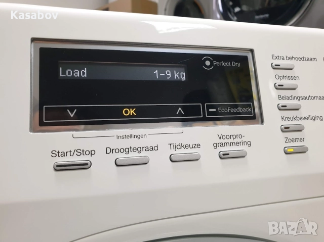 9кг Пара Miele Сушилня с термопомпа Миеле 12м Гаранция, снимка 3 - Сушилни - 52946037