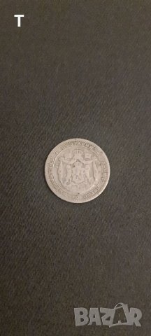 50 стотинки 1883 - сребро, снимка 1 - Нумизматика и бонистика - 43146111