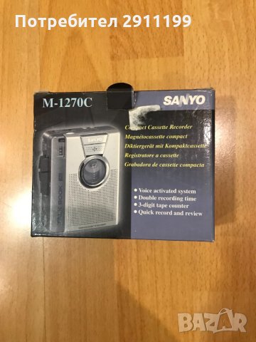 Walkman Sanyo M -1270C, снимка 7 - Аудиосистеми - 35186052
