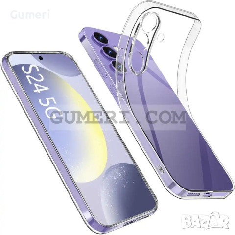Силиконов Гръб със Защита за Камерата за Samsung Galaxy S24