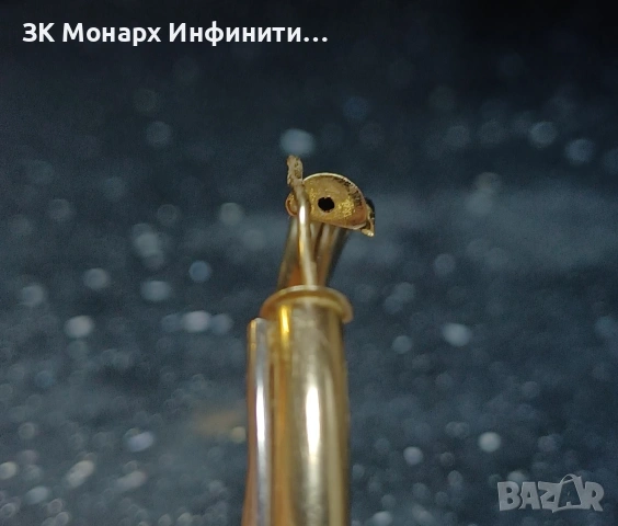 Златни обеци /585/, снимка 4 - Обеци - 53278129