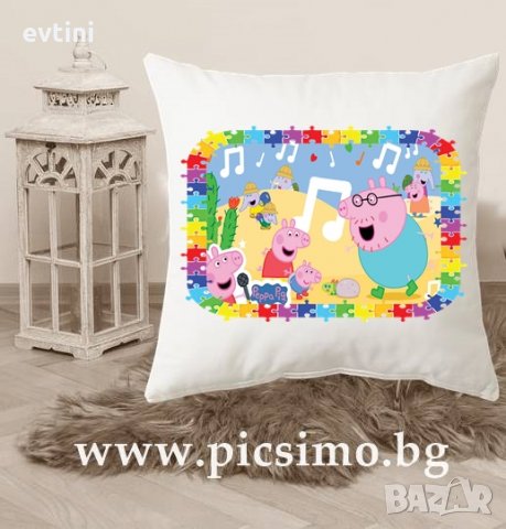 Декоративна възглавничка "Рогат отряд", снимка 9 - Други - 32953022