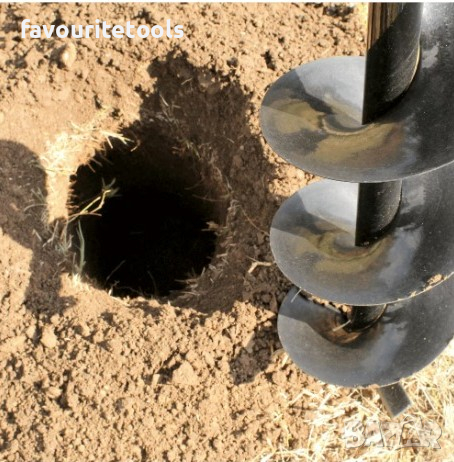 Моторен бензинов средел Bisonte BTA-30M 3к.с.+3 свредела, снимка 6 - Градинска техника - 44911590