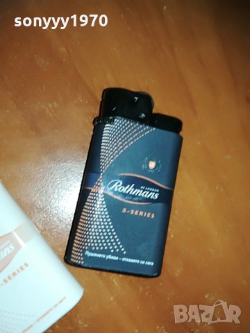 ROTHMANS-НОВА запалка-new, снимка 2 - Колекции - 28636249