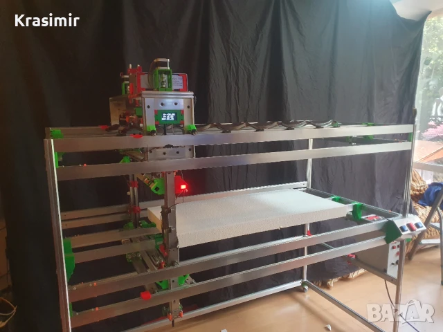 CNC машини за рязане на Стиропор, Фибран (EPS , XPS) и др., снимка 4 - Други машини и части - 50507644