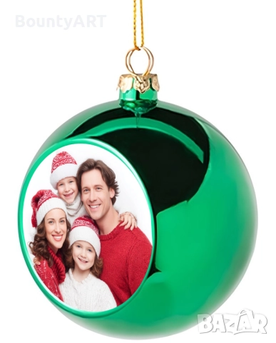 Персонализирана коледна топка, снимка 17 - Коледни подаръци - 52298823