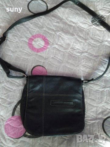 Дамска чанта за през рамо естествена кожа, снимка 1 - Чанти - 28474271
