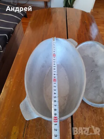 Стара алуминиева тенджера #3, снимка 5 - Други ценни предмети - 48511430