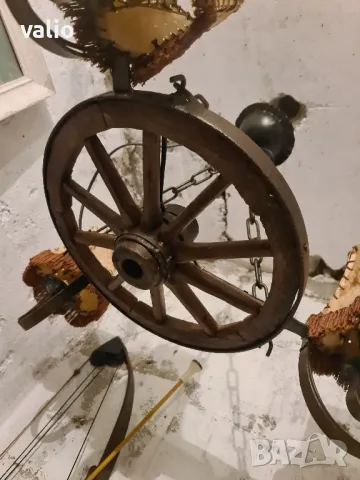 Стар полилей от колело на каруца, снимка 3 - Антикварни и старинни предмети - 49999459