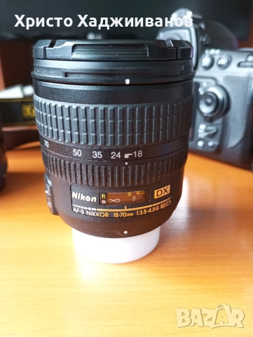 Обектив Никон Nikon Nikkor AF-S 18-70 ED, снимка 4 - Обективи и филтри - 52752130