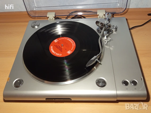 Полуавтоматичен грамофон Lenco L-78USB, снимка 2 - Грамофони - 50738809