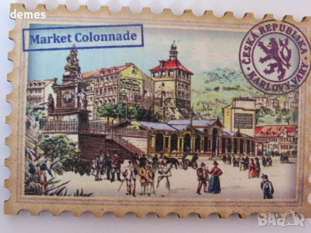 Магнит 3D от Карлови Вари, Чехия, снимка 3 - Колекции - 43231364