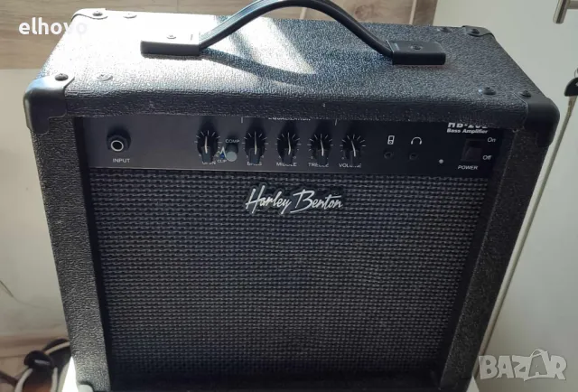 Усилвател за китара Harley Benton HB-20B, снимка 8 - Ресийвъри, усилватели, смесителни пултове - 47419360