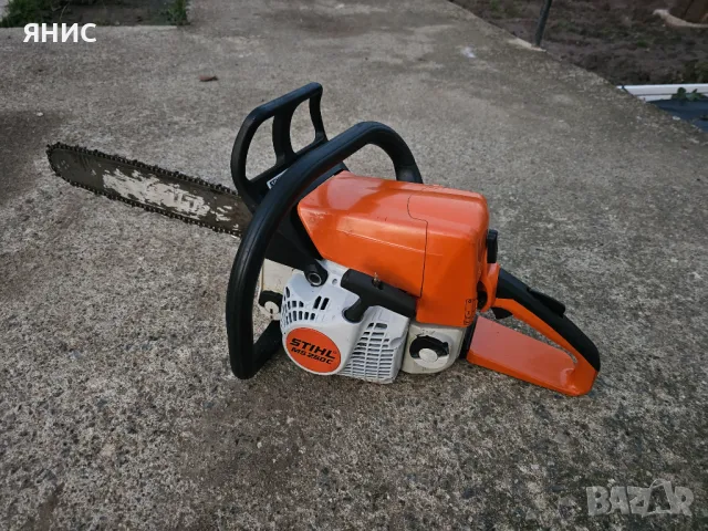 МОТОРНА РЕЗАЧКА STIHL MS 250c. ПЕРФЕКТНА , снимка 13 - Градинска техника - 48381625