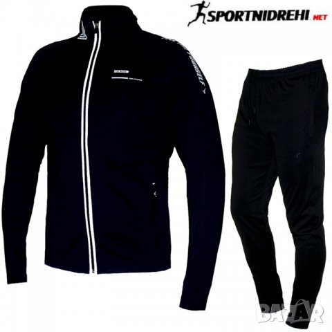 Мъжки спортен екип REDICS 210024, черен, полиестер, снимка 1 - Спортни дрехи, екипи - 35647739