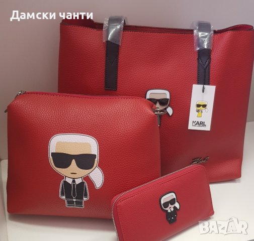 СЕТ, дамска чанта от Еко кожа НОВО Топ модел гарантирано качество НОВО , снимка 4 - Чанти - 43377531