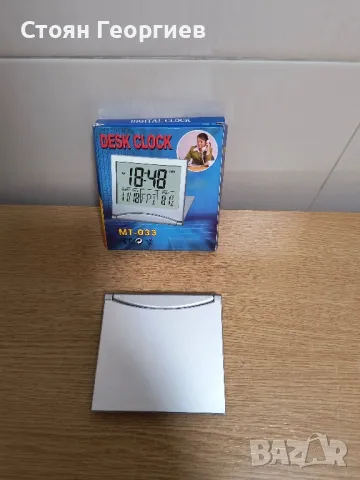 LCD ДИГИТАЛЕН ЧАСОВНИК  С ТЕМПЕРАТУРА+КАЛЕНДАР. БУДИЛНИК, снимка 1