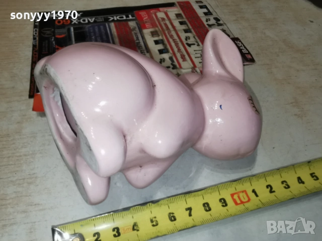 ПОРЦЕЛАНОВО ЗАЙЧЕ-КАСИЧКА 1101260734LCHERY, снимка 3 - Антикварни и старинни предмети - 53059515