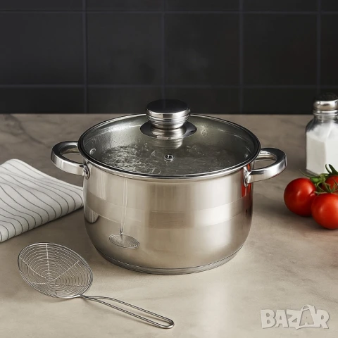 Тенджера Voltz Индукция, Неръждаема стомана