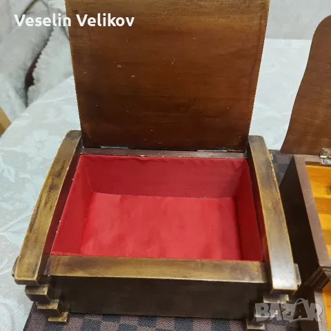 стари кутий за ценности, снимка 2 - Антикварни и старинни предмети - 47399222