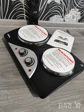 ПРОМО ! CUSIMAX 2500 W двойна електрическа плоча !, снимка 4 - Котлони - 51340615