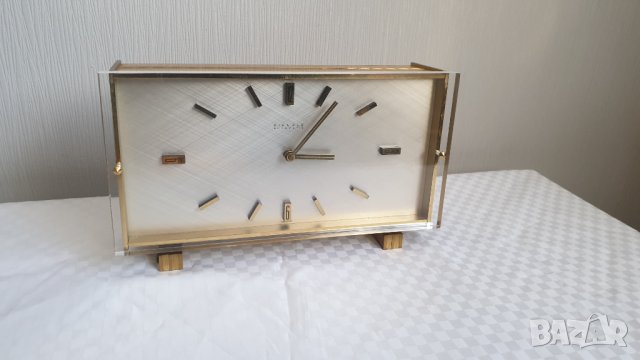 Стар настолен часовник Kienzle автоматик, снимка 4 - Антикварни и старинни предмети - 43451512