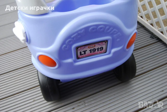 Кракомобил Фея Fairy Coupe, детска кола за бутане, Little Tikes , снимка 15 - Детски велосипеди, триколки и коли - 50991182