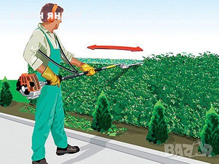 подрязване на високи храсти оформяне на жив плет, снимка 2 - Други услуги - 24578789